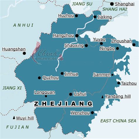 zhejianga provincial level division  east china