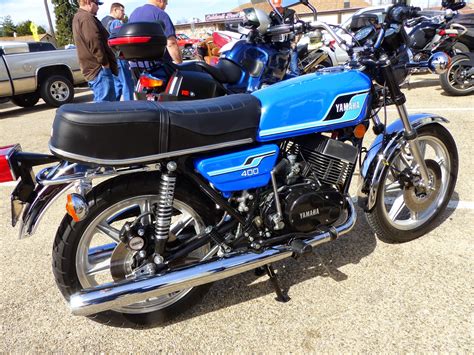 oldmotodude yamaha  spotted    idaho vintage motorcycle show caldwell