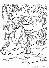 Ausmalbilder Dschungelbuch Pages Malvorlagen Shere sketch template