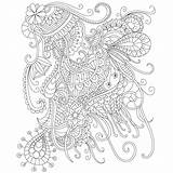 Coloring Pages Adult Stress Anxiety Relief Adults Etsy Doodle Abstract Mandala Template sketch template