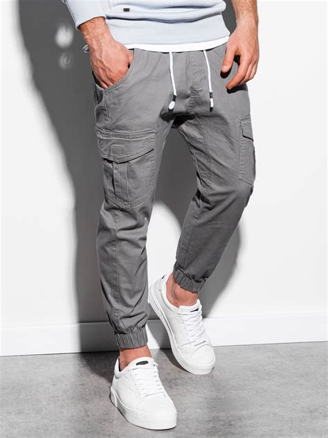 mens pants joggers p grey modone wholesale clothing  men