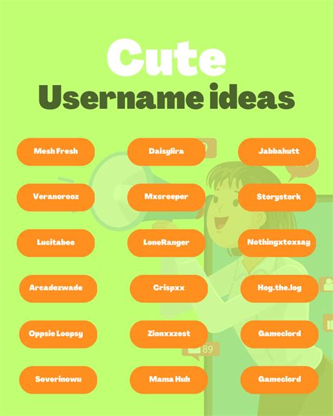 epic username ideas  cute kawaii aesthetic usernames