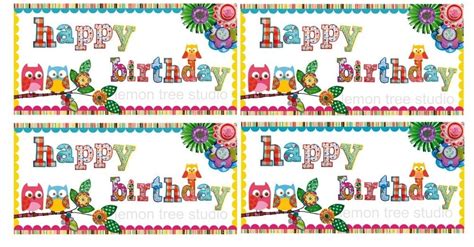printable tags happy birthday