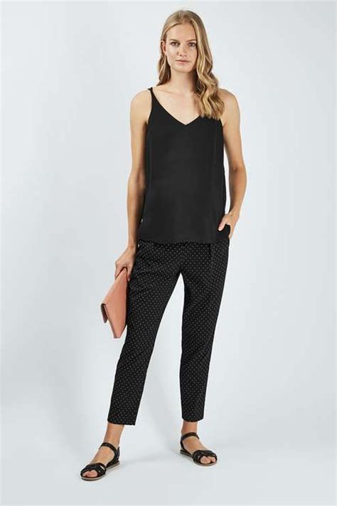 maternity pin spot trousers topshop clothes maternity