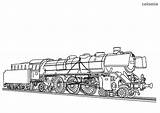 Locomotive Mallard Amtrak sketch template