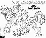 Cerberus Coloring Designlooter Drawings 250px 63kb sketch template