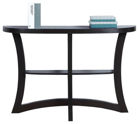 Monarch Specialties Accent Table 47 Cappuccino Hall