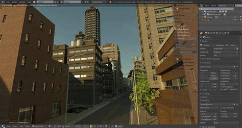 scene city  released blendernation