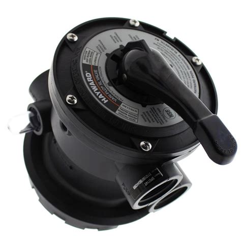 hayward spt pro series vari flo top mount sand filter control valve black  ebay