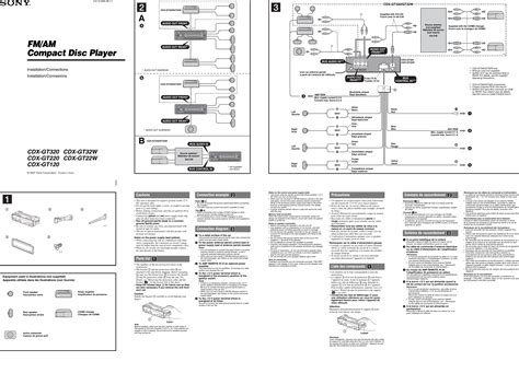 diagram sony cdx gt wiring diagram colors mydiagramonline