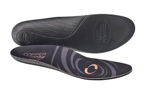 copper fit balance insoles xs performance orthotic insole  pair