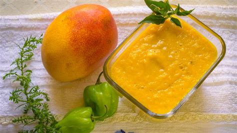 disfruta la mejor receta de salsa mango habanero  tus alitas