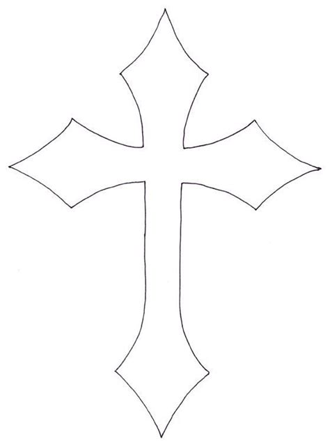 cross template