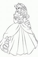 Coloring Pages Aurora Princess Disney Printable Sleeping Beauty Castle Anastasia Color Library Clipart Popular Print Bell Easy Getcolorings Coloringhome sketch template
