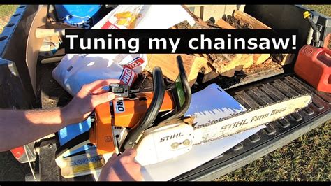 learning   tune  chainsaw carb youtube