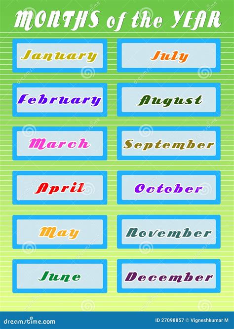 months   year royalty  stock photography image