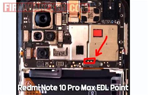 xiaomi redmi note  pro max edl point test point reboot  edl  mod