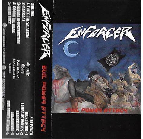 enforcer evil power attack  cassette discogs