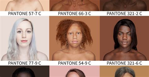 photographer travels  world  capture  skin tone  pantone