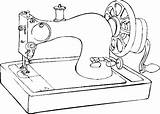 Naehmaschine Elettrodomestici Haushalt Electromenagers Appareils Malvorlage Malvorlagen Ausmalbild Cartoni Gifgratis sketch template