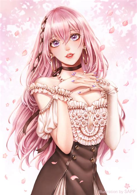 megurine luka vocaloid image  sapp  zerochan anime image board