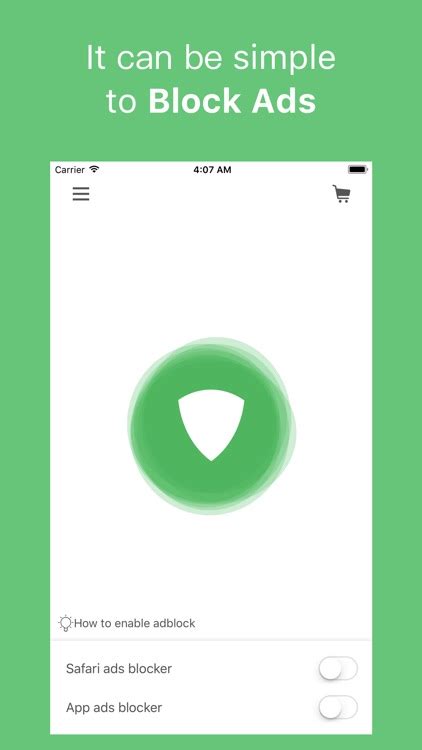 adblock green ad blocker  safari  apps  sha li