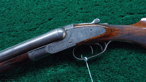 baker gun  double barrel  gauge shotgun
