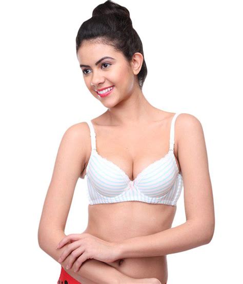 buy feminin white cotton bra online at best prices in india snapdeal