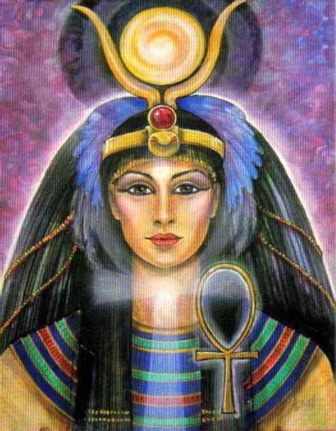 isis the egyptian goddess of magic she is referred to as