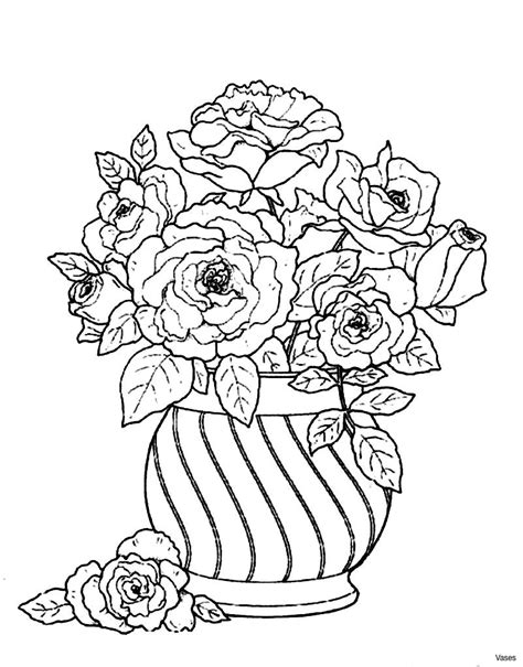 flower vase coloring pages  getcoloringscom  printable