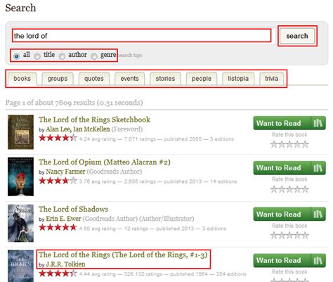 search goodreads  tutorial  techboomers