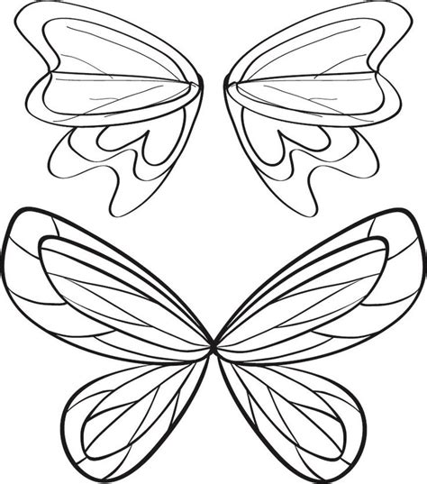 printable fairy wings small fairy wings fairy wings fairy crafts