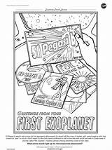 Exoplanet Exoplanets sketch template