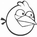 Angry Birds Coloring Pages Bird Printable Blue Little Cartoon Useful Most Colouring Ecoloringpage Rovio Hit Sheet Game Character sketch template
