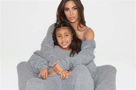 Kim Kardashian Shows Off North Wests Creative Makeup Skills