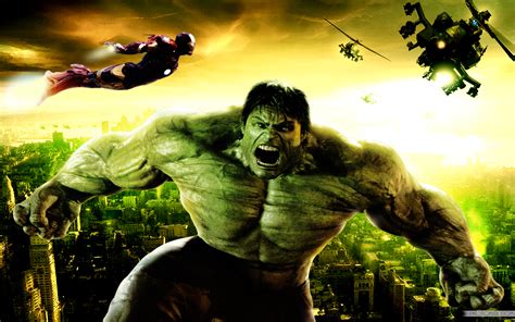 The Hulk Incredible Avengers Movie Wallpapers Free