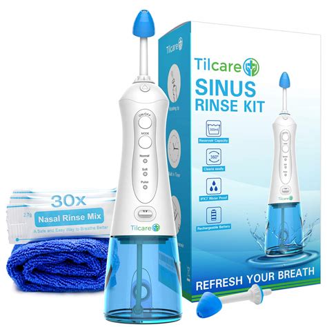 buy sinus rinse kit  tilcare perfect nasal rinse machine  sinus allergy relief