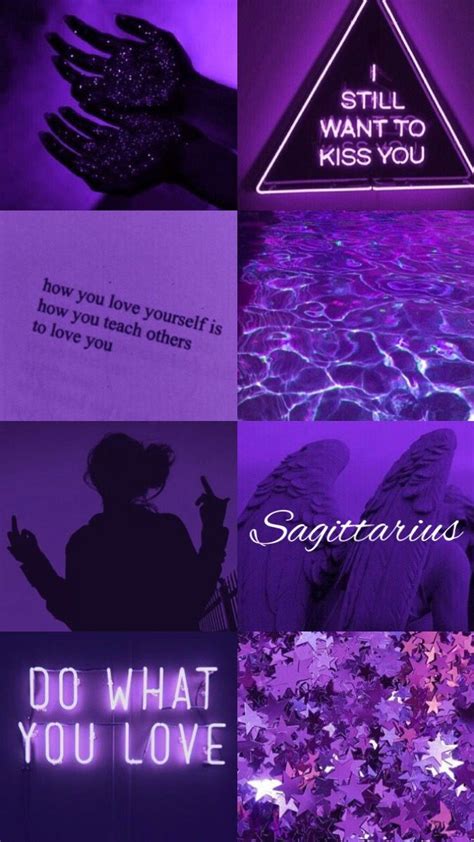 Sagittarius Purple Sagittarius Wallpaper Iphone Wallpaper Tumblr