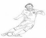 Coloring Pages Soccer Pirlo Andrea Online Printable Info sketch template