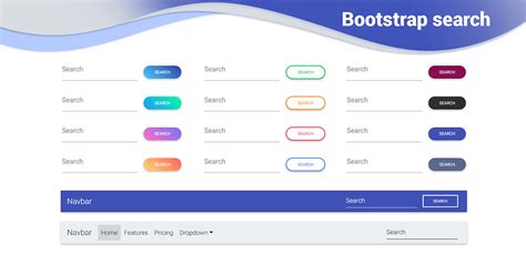 bootstrap search examples tutorial