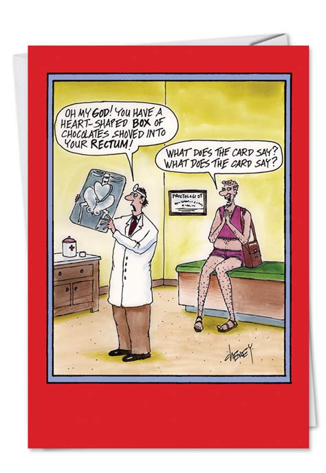 Proctologist Hilarious Naughty Valentine’s Day Card