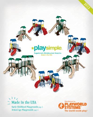 playworld systems catalog playworld  catalogs documentation brochures