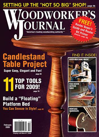 woodworkers journal januaryfebruary  woodworking