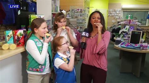 girl scouts cookie season is underway youtube