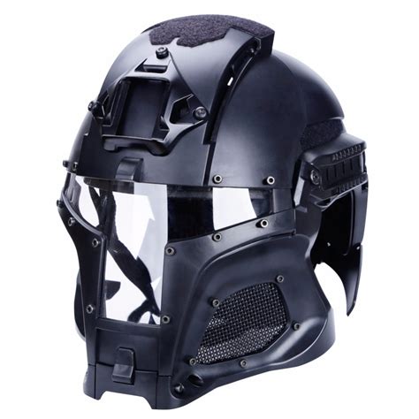 tactical military ballistic helmet mask hunting siderail nvg shroud transfer base