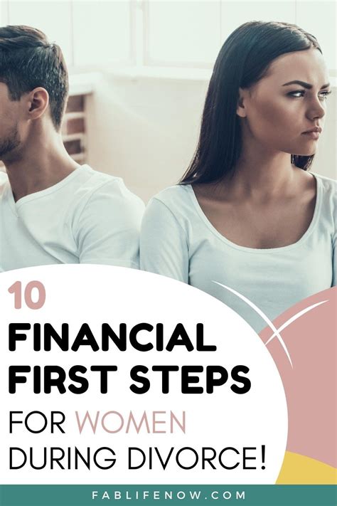 10 Financial First Steps For Women During Divorce Divorce For Women