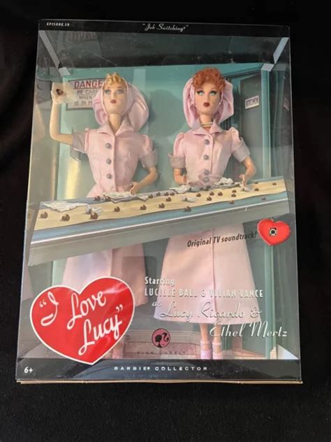 Mattel Barbie Collector Pink Label “i Love Lucy” Episode 39 “job