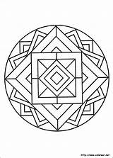 Mandalas sketch template