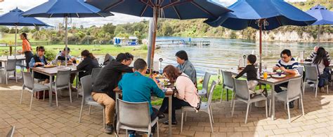 riverside restaurant huka prawn park taupo official website
