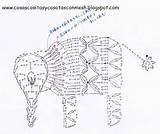 Uncinetto Schemi Ilblogdiveramagliaeuncinetto Elefante sketch template